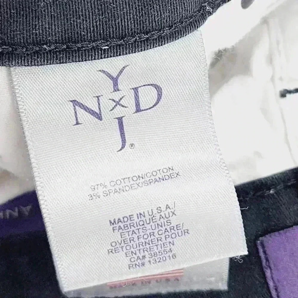 NYDJ Ankle Striped Women's Pants Chino Size 8 - Picture 7 of 8